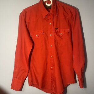 Men's Medium 'Bar M Racher' Western Shirt